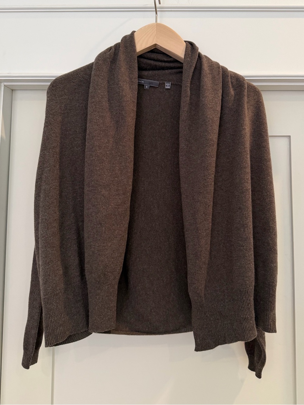 Vince Cocoon Wrap Cardigan Sweater